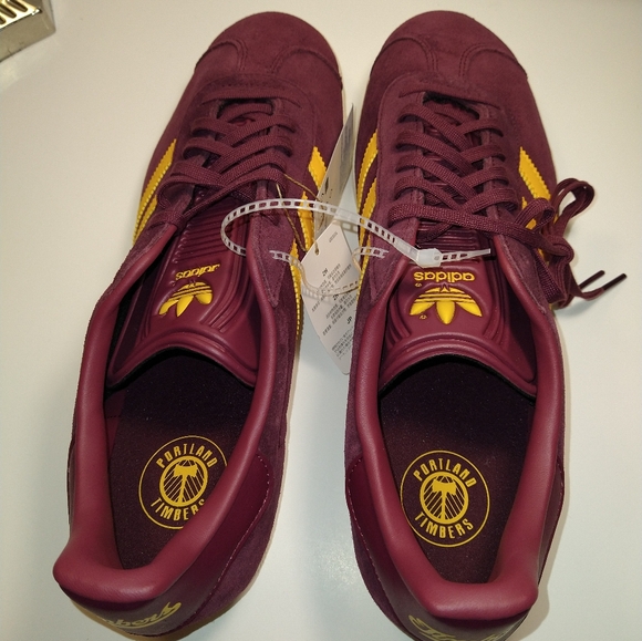 Adidas Portland Timbers x Gazelle MLS Archive Collection Shoes Men's 11.5 IH2629 - Picture 8 of 11